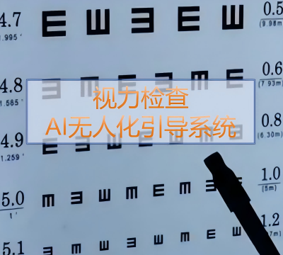 视力检查AI无人引导系统